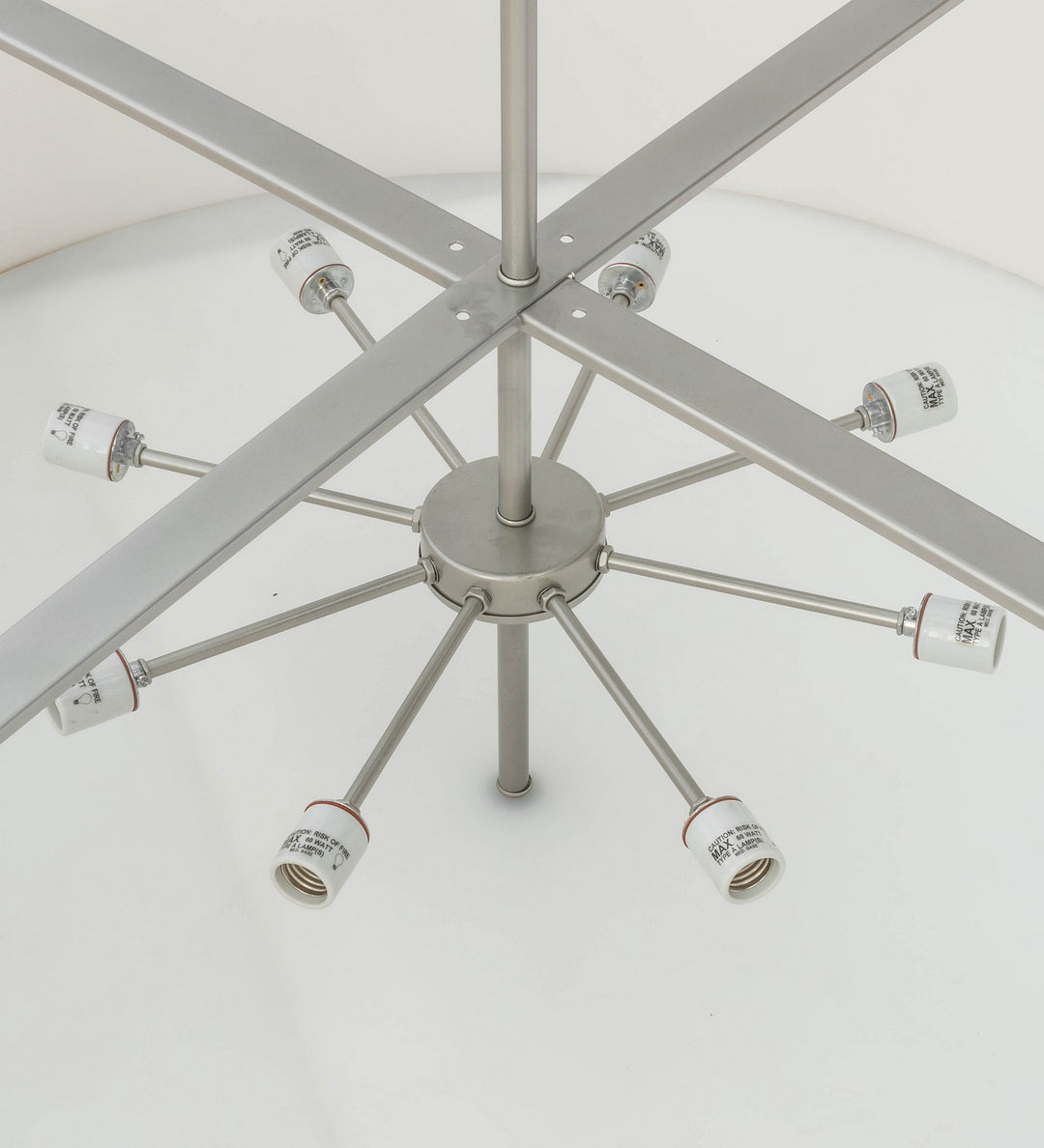 Meyda Tiffany Cilindro 178385 Chandelier Light - Nickel