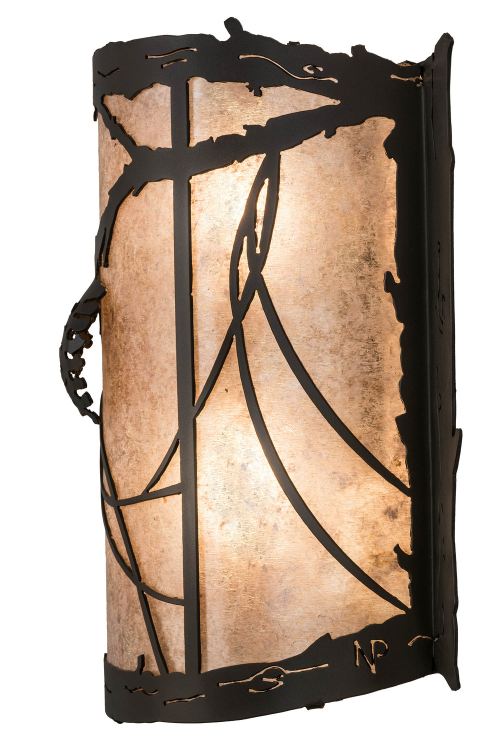 Meyda Tiffany Whispering Pines 98413 Wall Light - Timeless Bronze