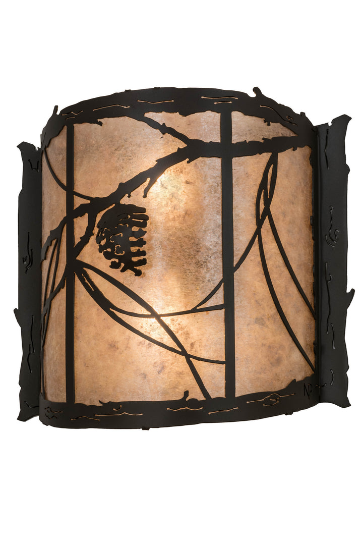 Meyda Tiffany Whispering Pines 98413 Wall Light - Timeless Bronze