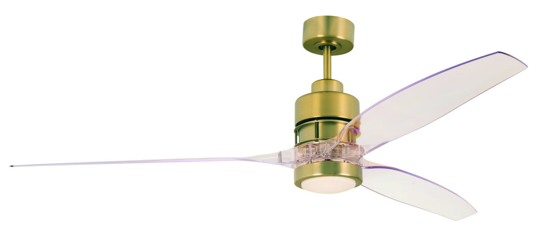 Craftmade Sonnet Motor Only BSON60-CA Ceiling Fan 60 - Clear Acrylic, Clear Acrylic/Clear Acrylic/