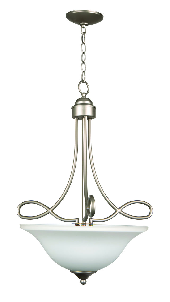 Craftmade Cordova 25023-SN-WG Pendant Light - Satin Nickel