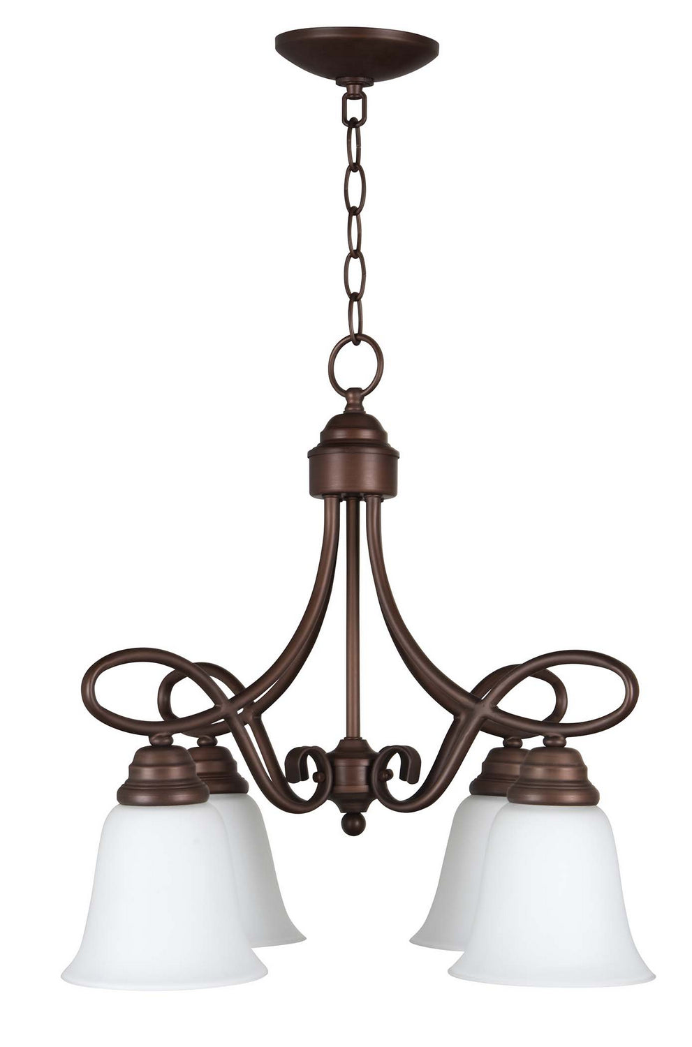 Craftmade Cordova 25024-OLB-WG Chandelier Light - Oiled Bronze