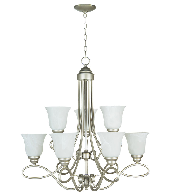 Craftmade Cordova 25029-SN-WG Chandelier Light - Satin Nickel