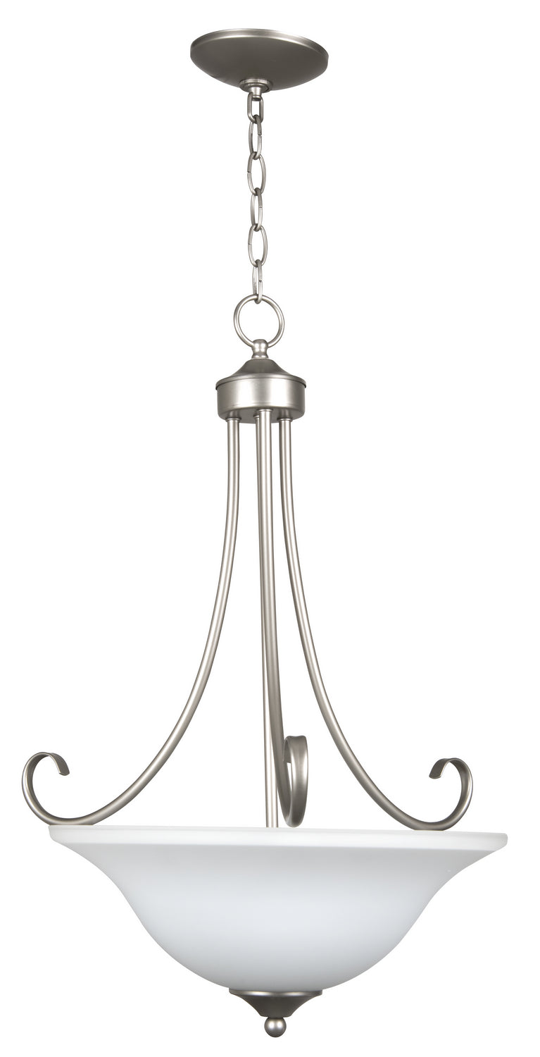 Craftmade Raleigh 25323-SN-WG Pendant Light - Satin Nickel