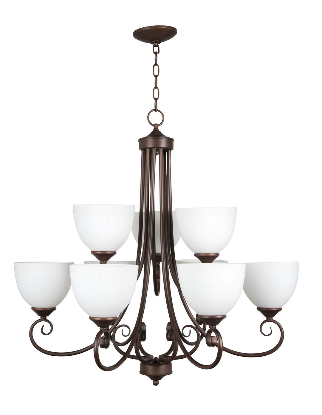 Craftmade Raleigh 25329-OLB-WG Chandelier Light - Oiled Bronze