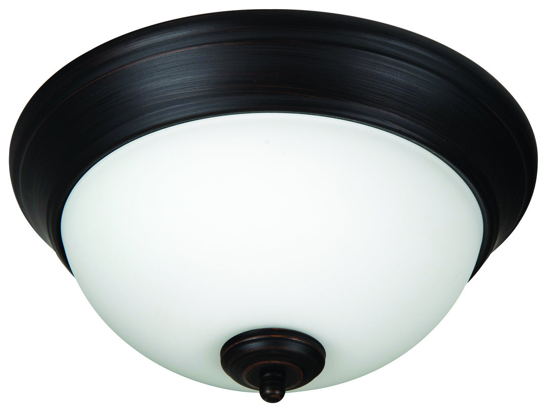 Craftmade Flushmount XP11ABZ-2W Ceiling Light - Aged Bronze Brushed