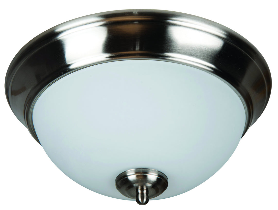 Craftmade Pro Builder Flush XP11BNK-2W Ceiling Light - Brushed Polished Nickel