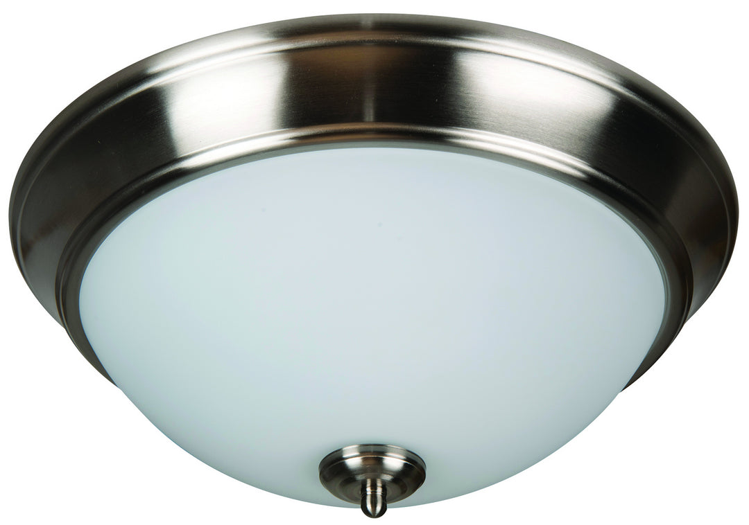 Craftmade Pro Builder Flush XP13BNK-2W Ceiling Light - Brushed Polished Nickel