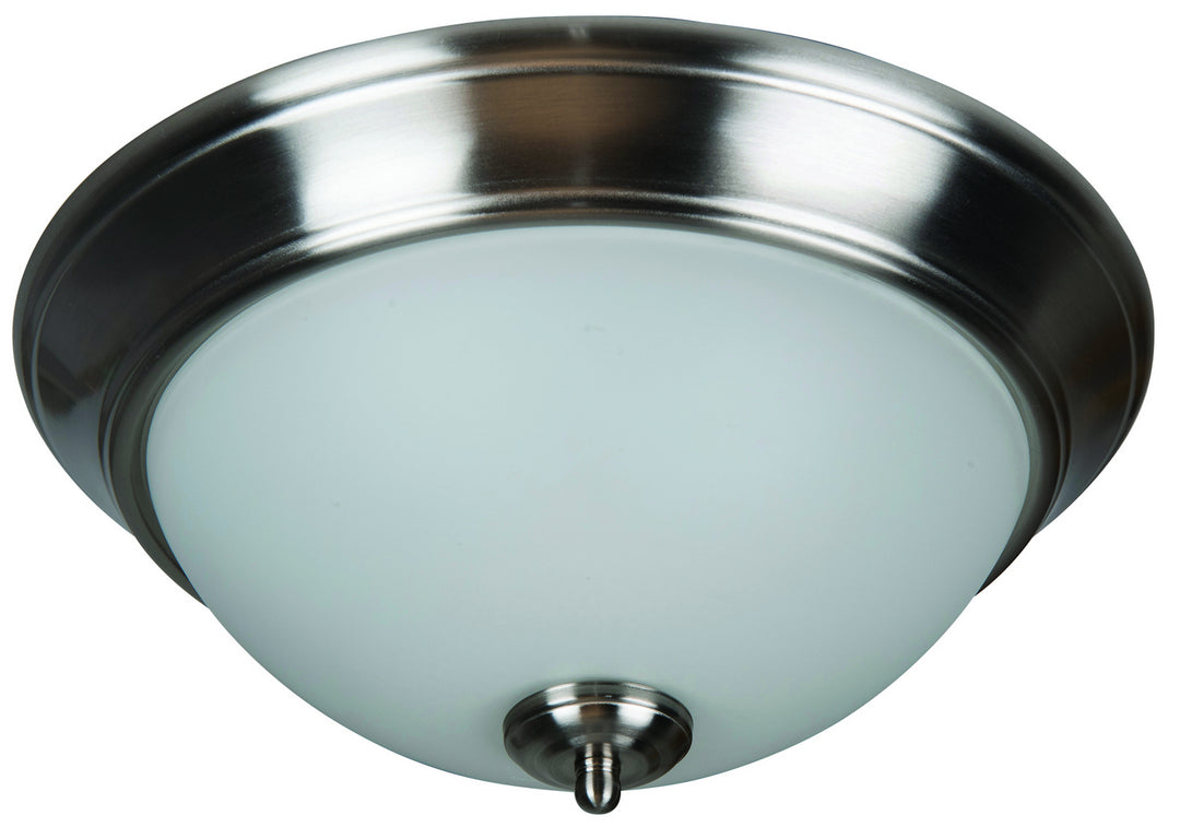 Craftmade Pro Builder Flush XP15BNK-3W Ceiling Light - Brushed Polished Nickel