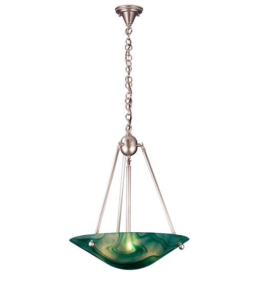 Meyda Tiffany Deco Ball 73412 Pendant Light - Nickel