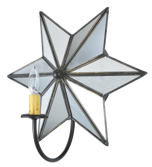 Meyda Tiffany Mirrored Star 73448 Wall Light - Antique