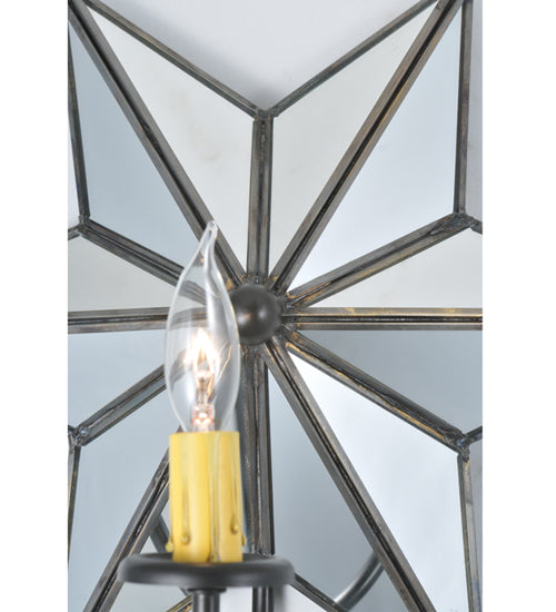 Meyda Tiffany Mirrored Star 73448 Wall Light - Antique