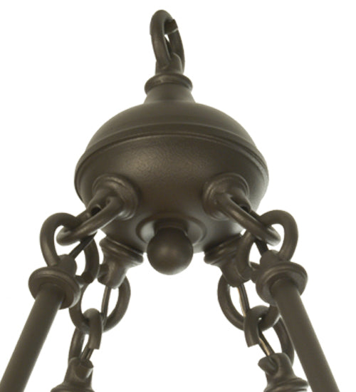 Meyda Tiffany Barbury 73483 Chandelier Light - Wrought Iron