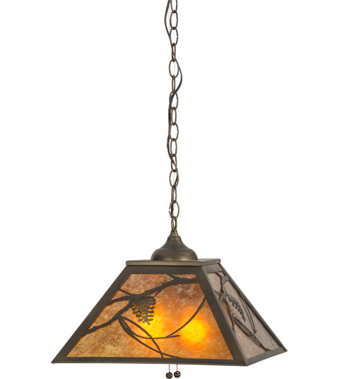 Meyda Tiffany Whispering Pines 73489 Pendant Light - Antique Copper