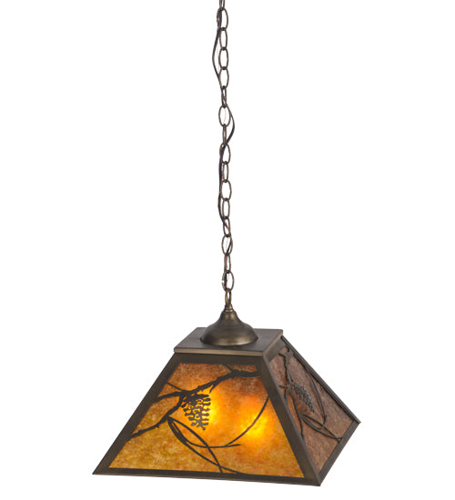 Meyda Tiffany Whispering Pines 73489 Pendant Light - Antique Copper