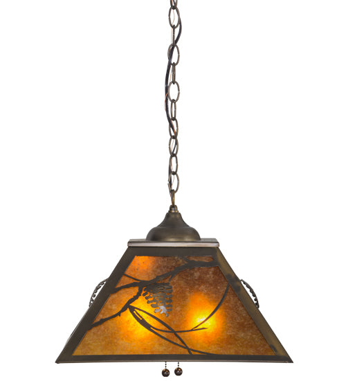 Meyda Tiffany Whispering Pines 73489 Pendant Light - Antique Copper