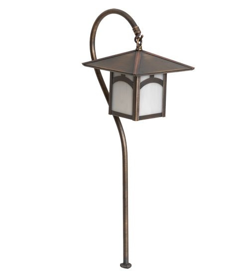 Meyda Tiffany Lighting 73543 Seneca One Light Landscape Fixture Landscape Light Bronze / Dark