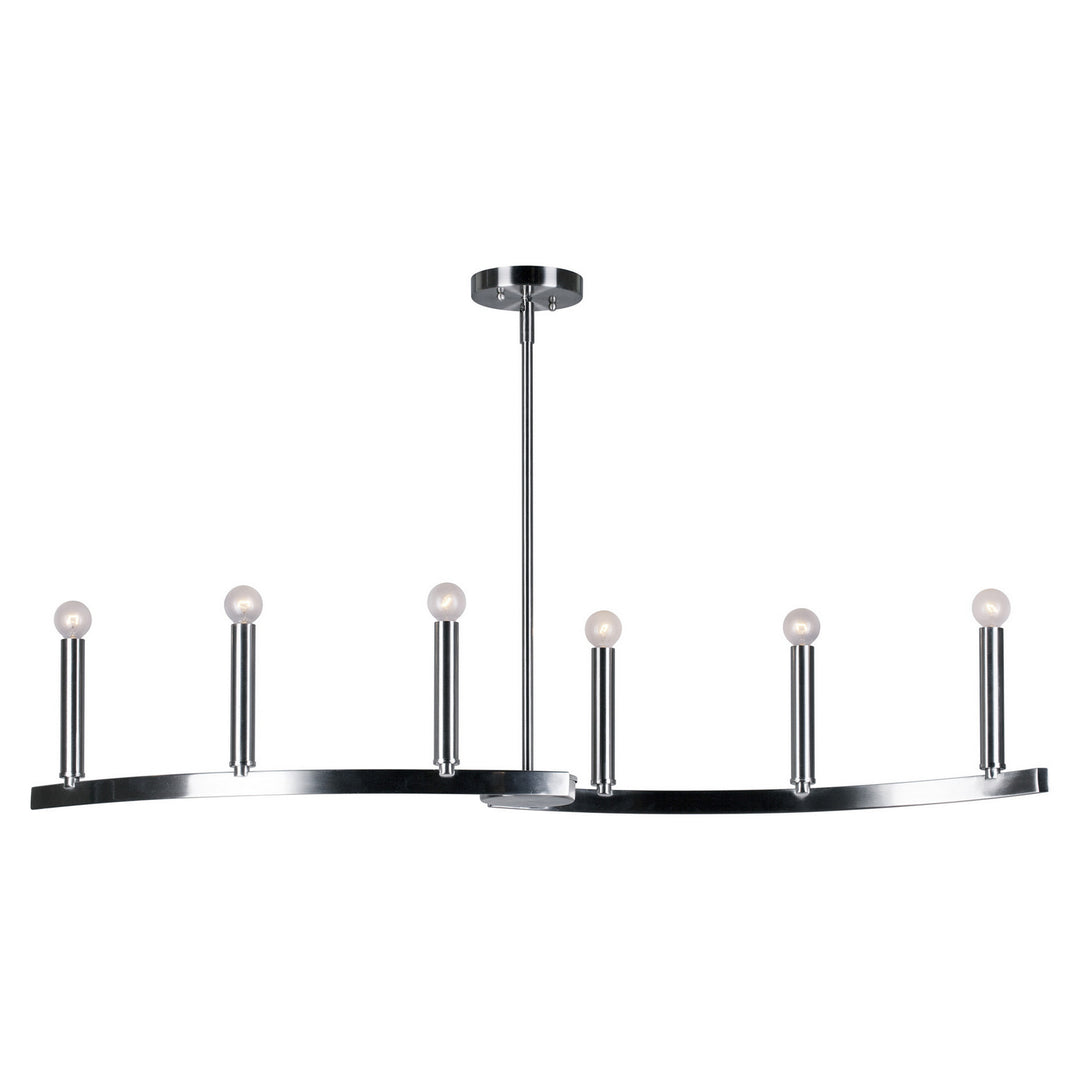 Forte 7175-06-55 Pendant Light - Brushed Nickel