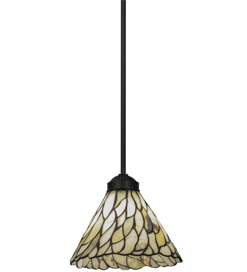 Meyda Tiffany Willow 73652 Pendant Light - Black