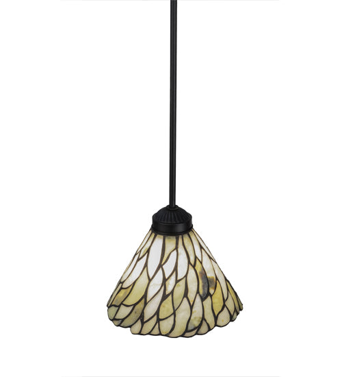 Meyda Tiffany Willow 73652 Pendant Light - Black