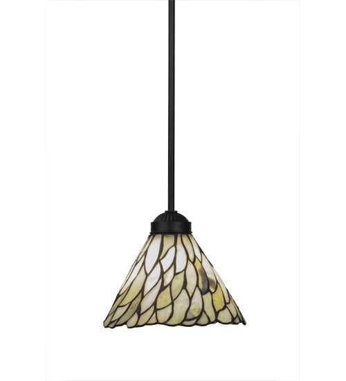 Meyda Tiffany Willow 73652 Pendant Light - Black