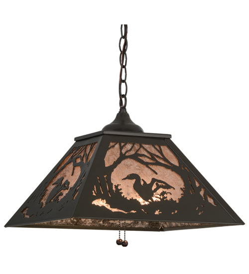 Meyda Tiffany Loon 73908 Pendant Light - Timeless Bronze