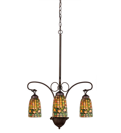 Meyda Tiffany Tiffany Acorn 73983 Chandelier Light - Antique