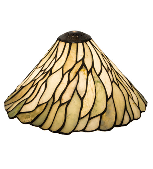 Meyda Tiffany Lighting 74023 Willow Shade Lamp Shade Bronze / Dark