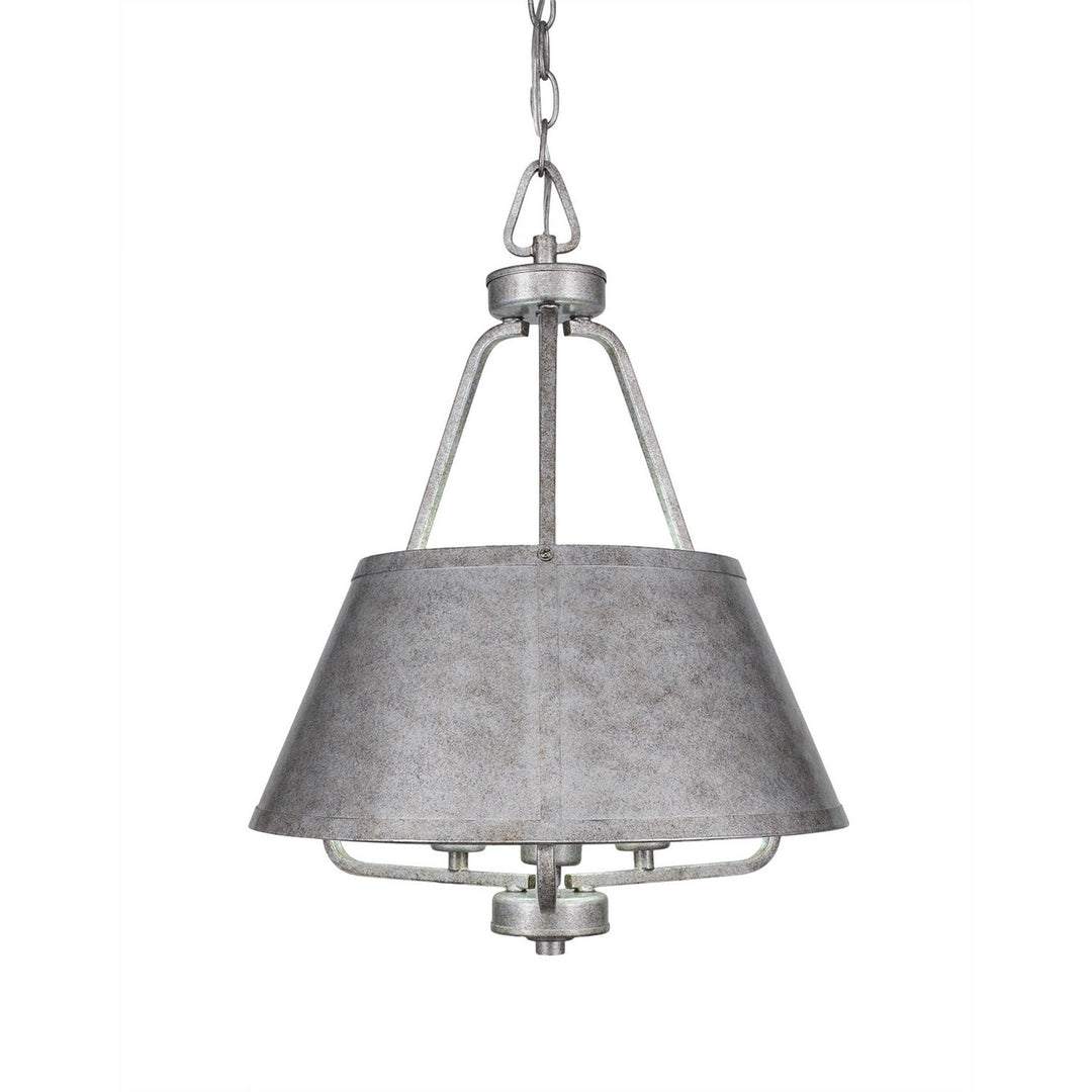 Toltec Sonora 1124-as Chandelier Light - Aged Silver