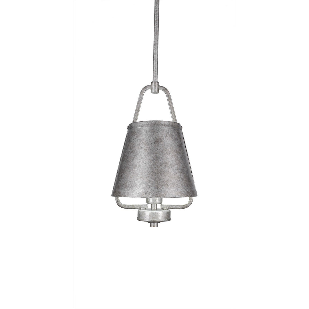 Toltec Sonora 1125-as Pendant Light - Aged Silver