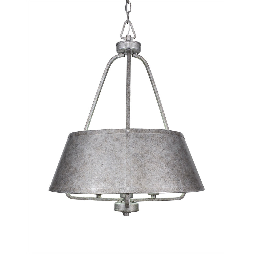 Toltec Sonora 1126-as Chandelier Light - Aged Silver