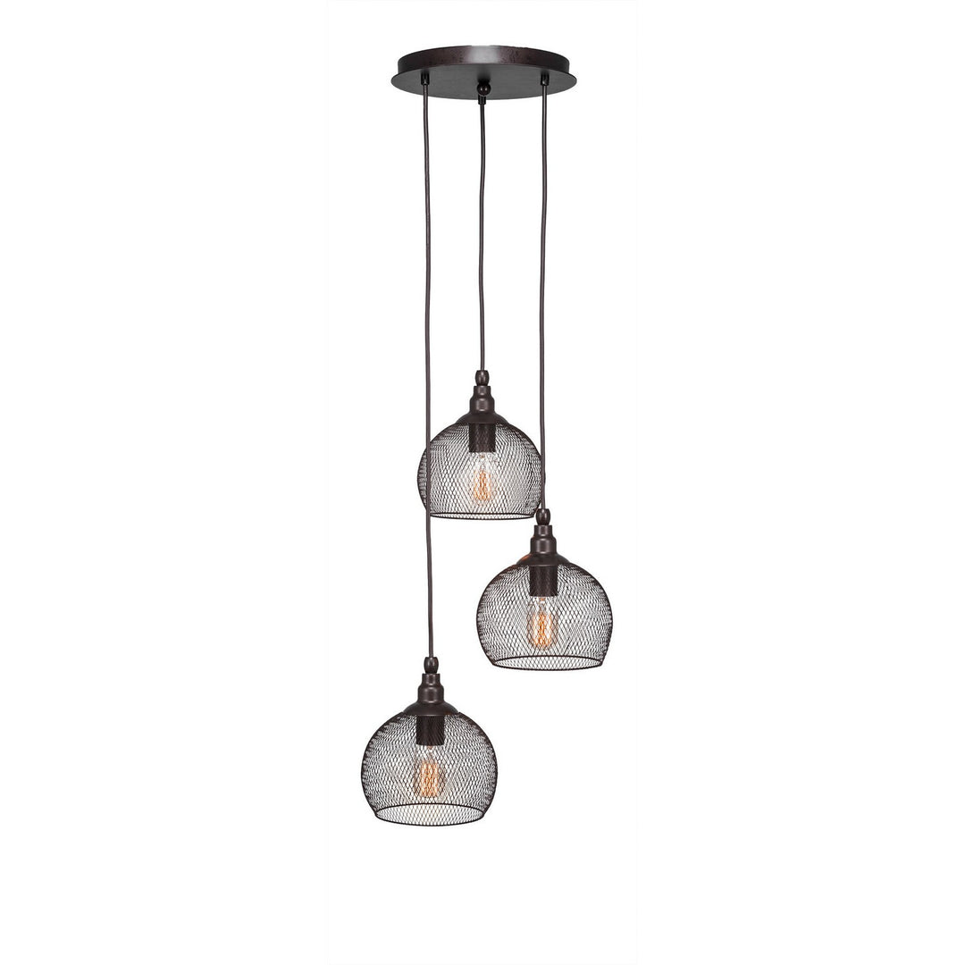 Toltec Plexus 1818-brz-1802-at14 Pendant Light - Bronze