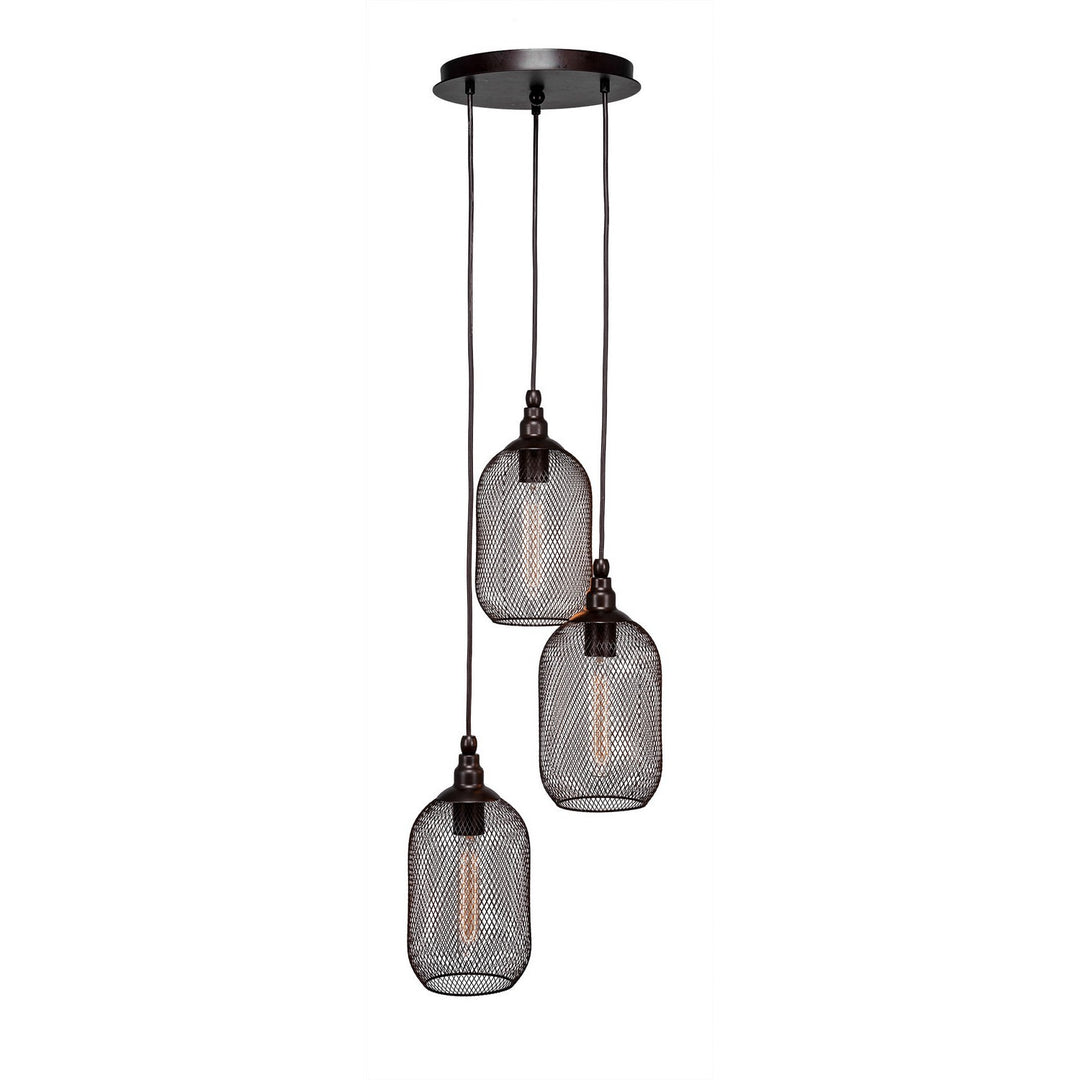 Toltec Plexus 1818-brz-1804-at9s Pendant Light - Bronze