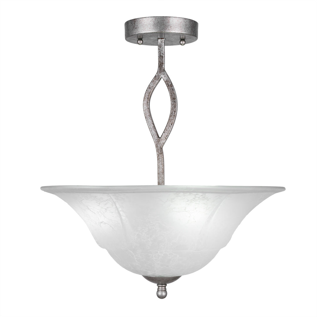Toltec Revo 242-as-53615 Pendant Light - Aged Silver
