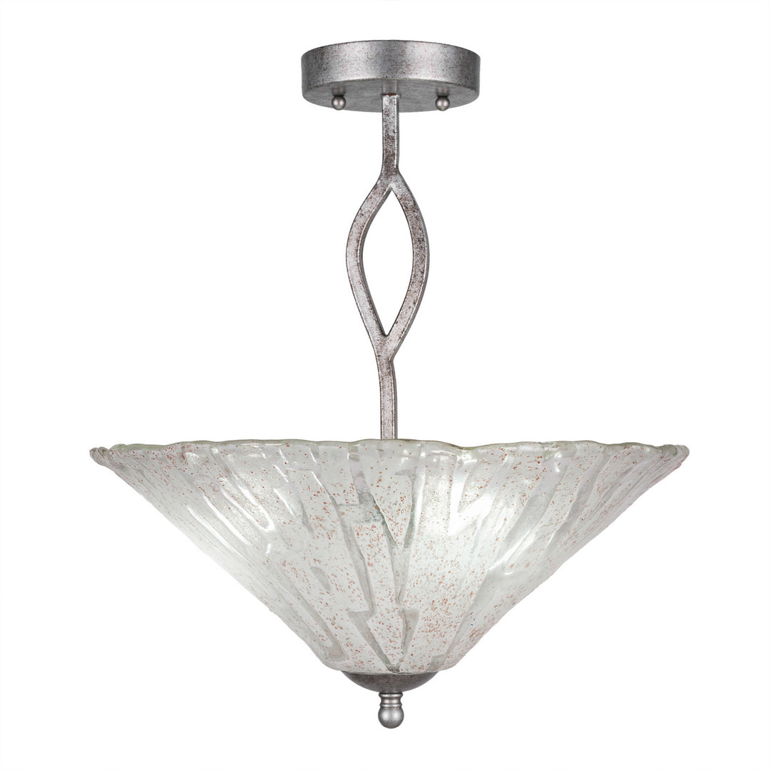 Toltec Revo 242-as-719 Ceiling Light - Aged Silver