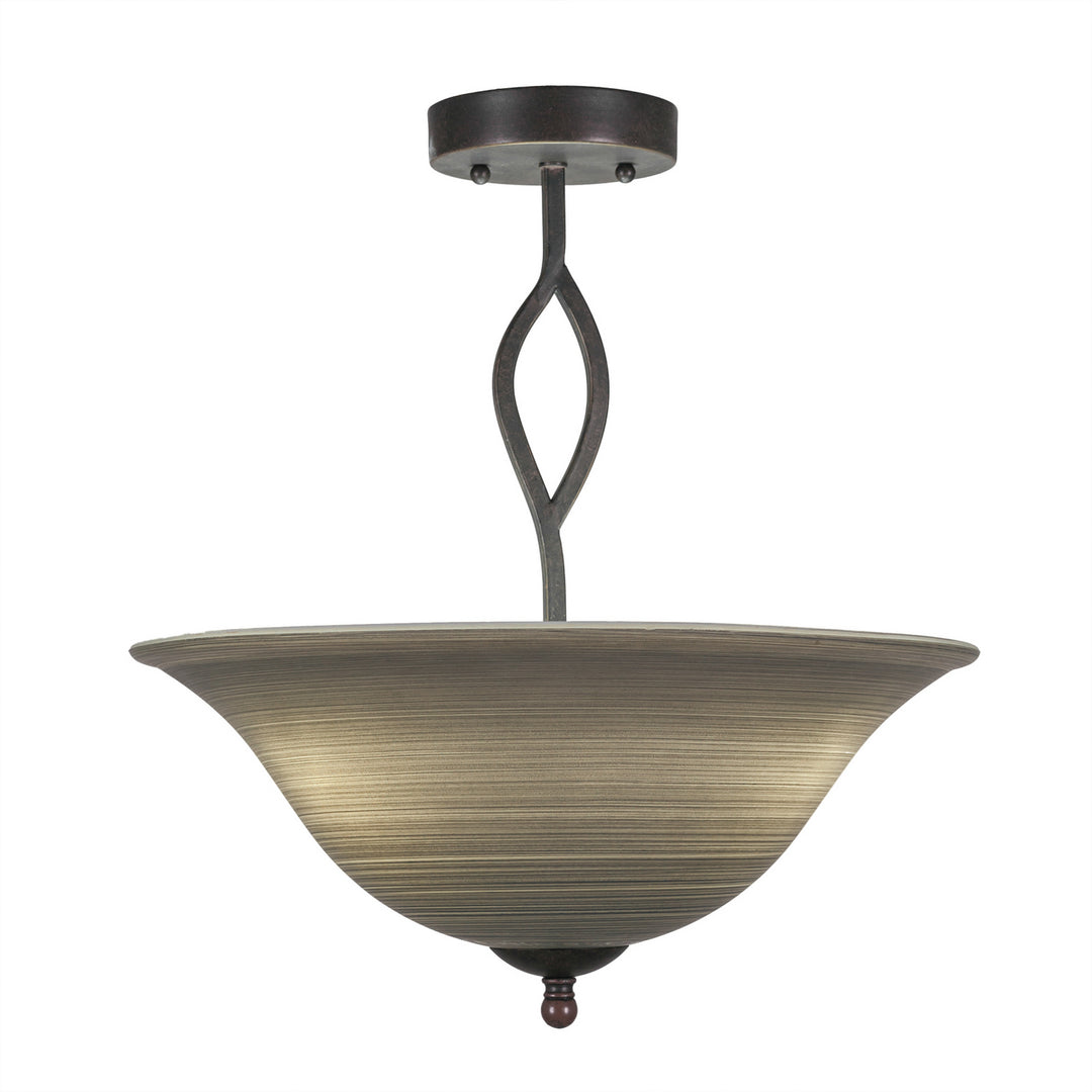Toltec Any 242-dg-602 Ceiling Light - Dark Granite