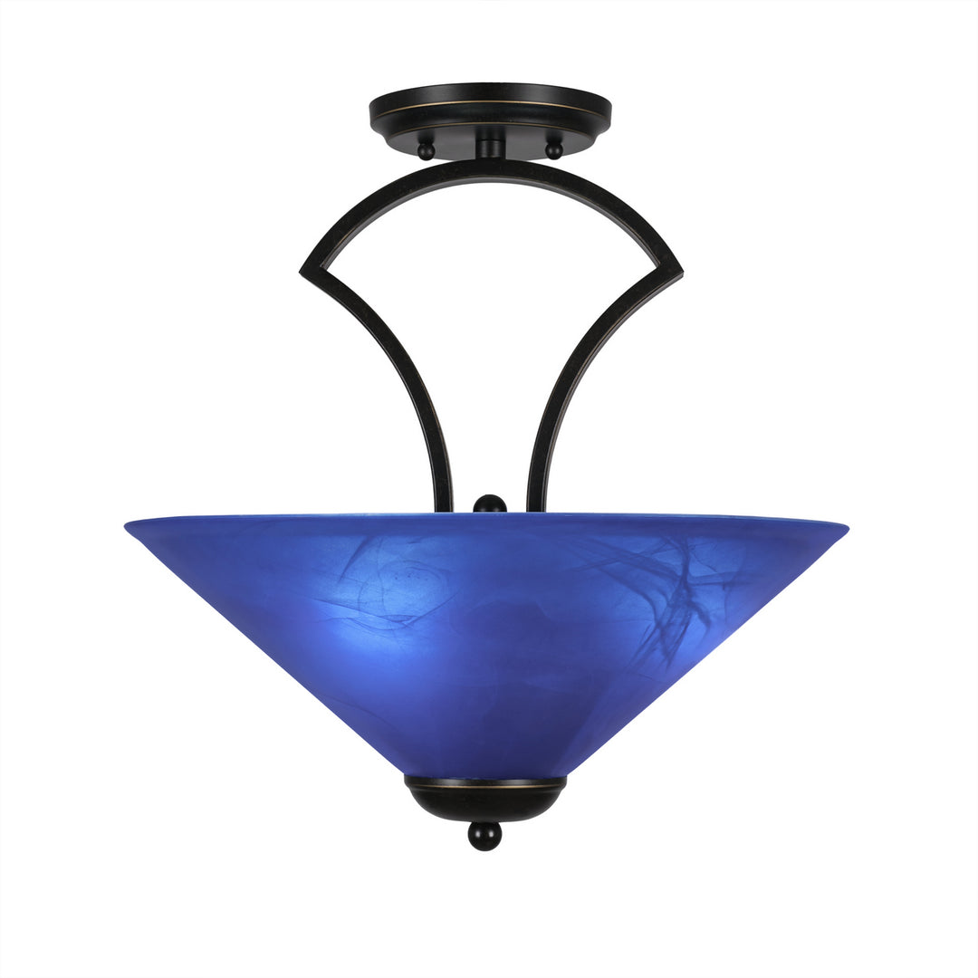 Toltec Zilo 565-dg-415 Ceiling Light - Dark Granite