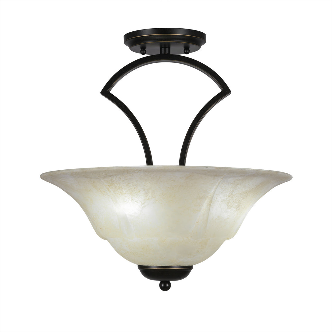 Toltec Zilo 565-dg-53613 Ceiling Light - Dark Granite