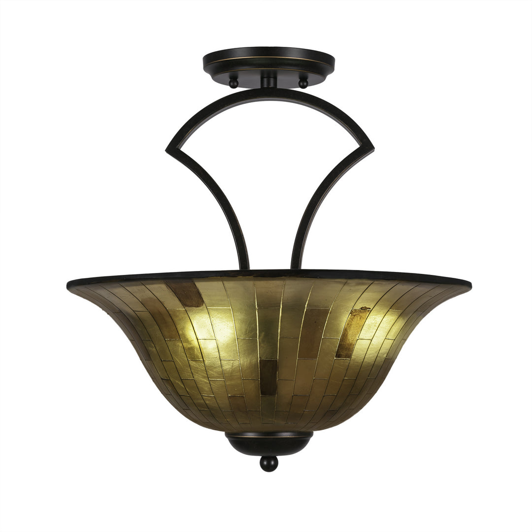 Toltec Zilo 565-dg-708 Ceiling Light - Dark Granite