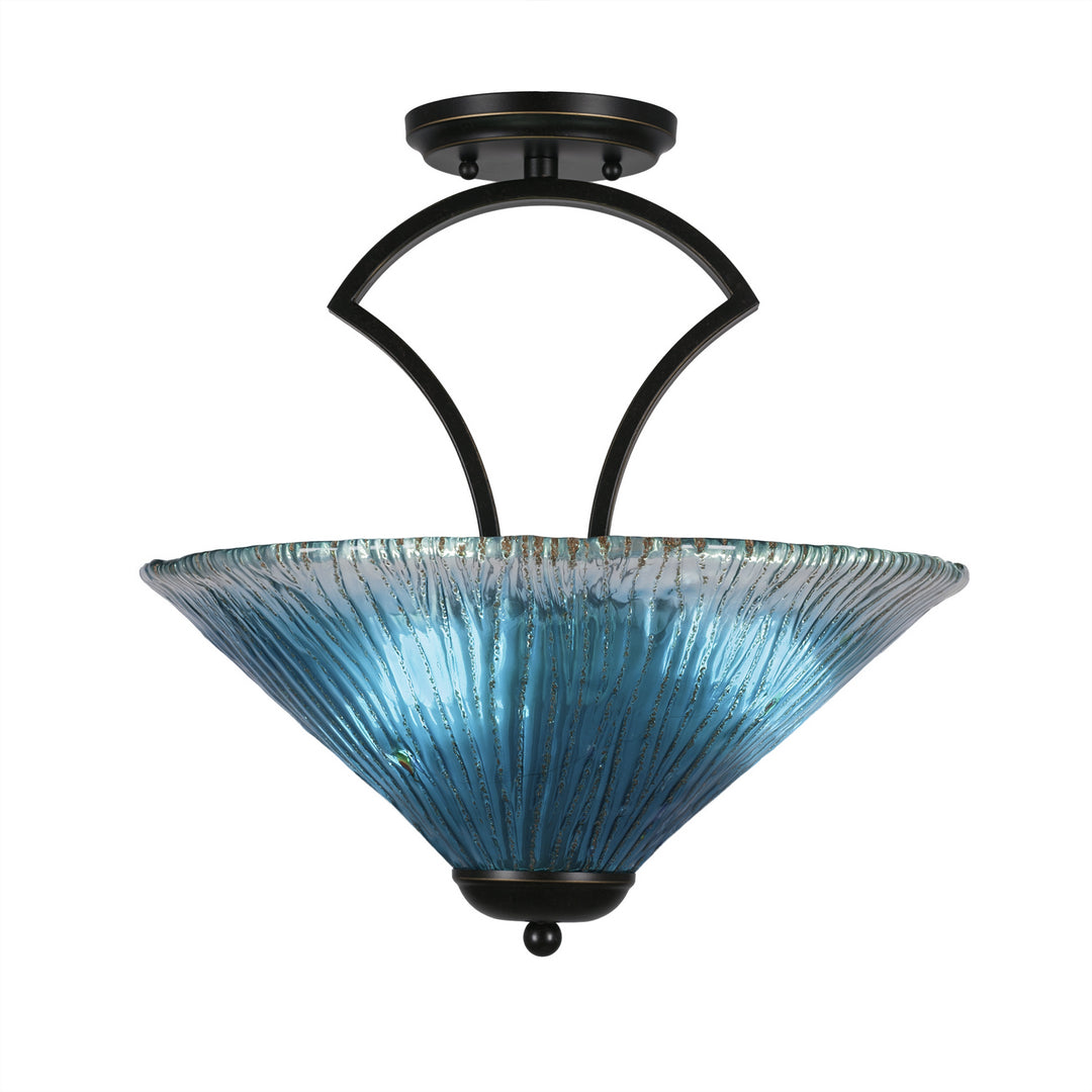 Toltec Zilo 565-dg-715 Ceiling Light - Dark Granite