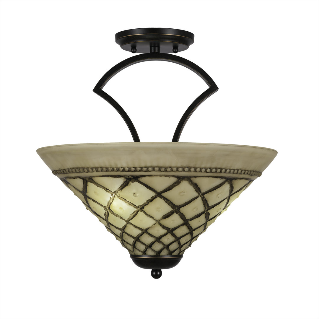 Toltec Zilo 565-dg-718 Ceiling Light - Dark Granite