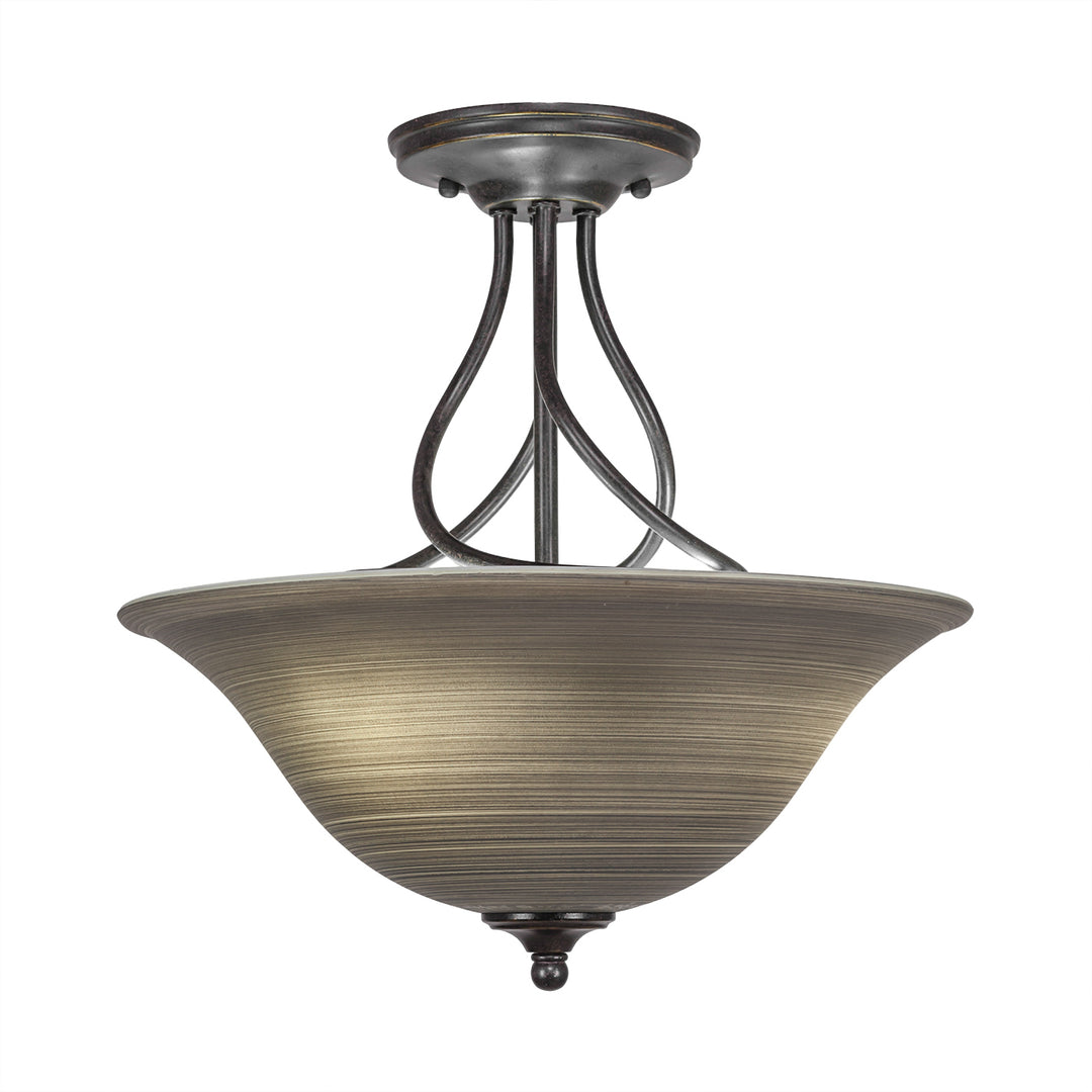 Toltec Any 909-dg-602 Ceiling Light - Dark Granite