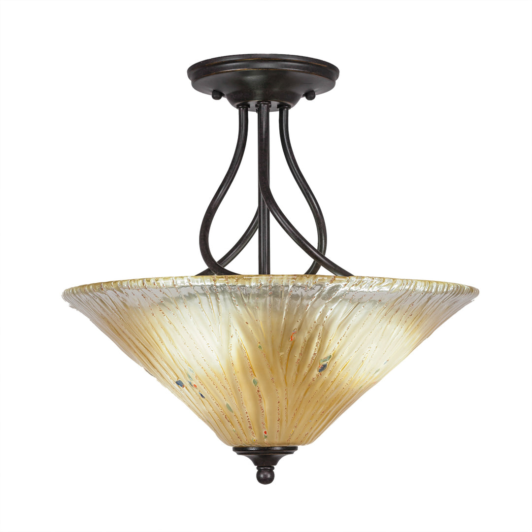 Toltec Any 909-dg-710 Ceiling Light - Dark Granite