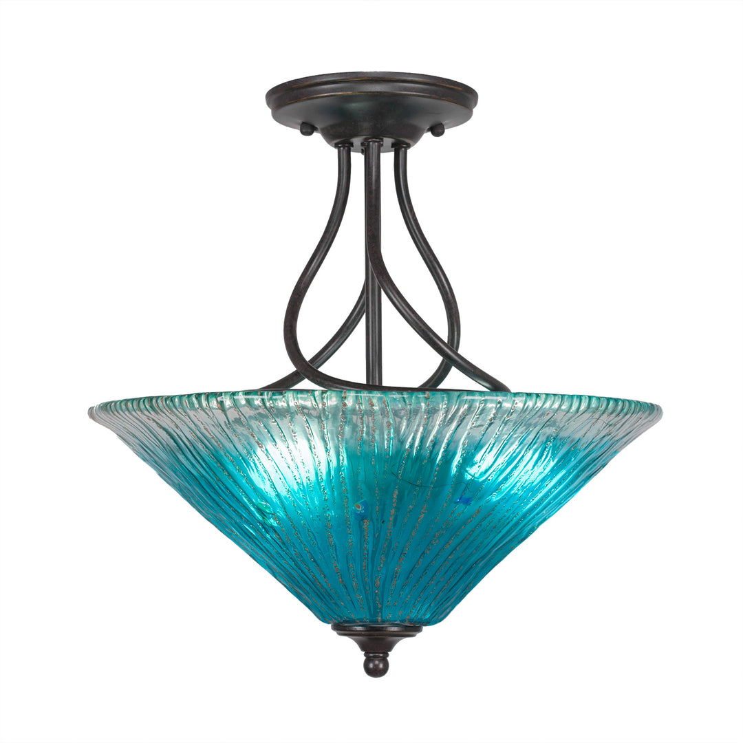Toltec Capri 909-dg-715 Ceiling Light - Dark Granite
