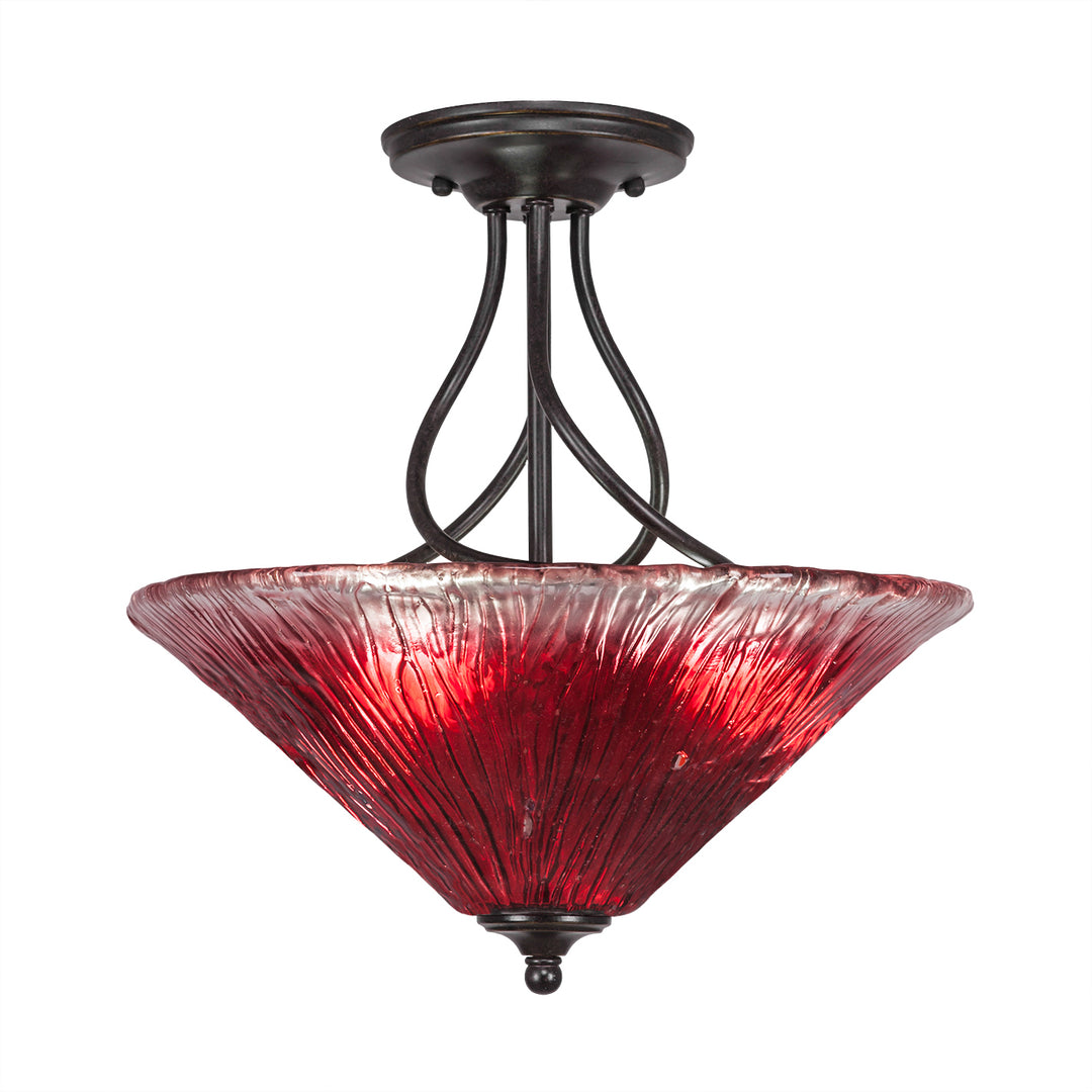Toltec Capri 909-dg-716 Ceiling Light - Dark Granite