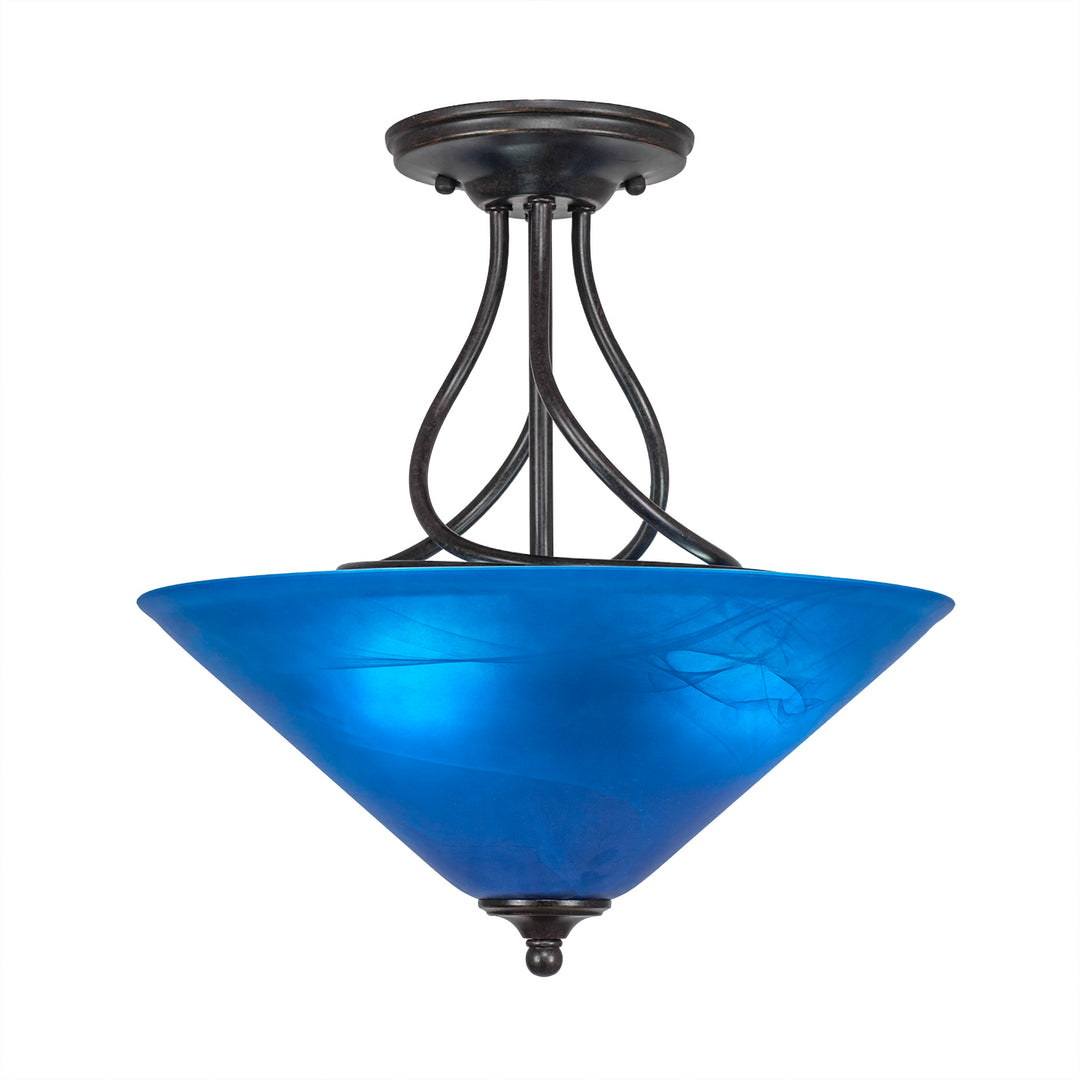Toltec Capri 909-dg-415 Ceiling Light - Dark Granite