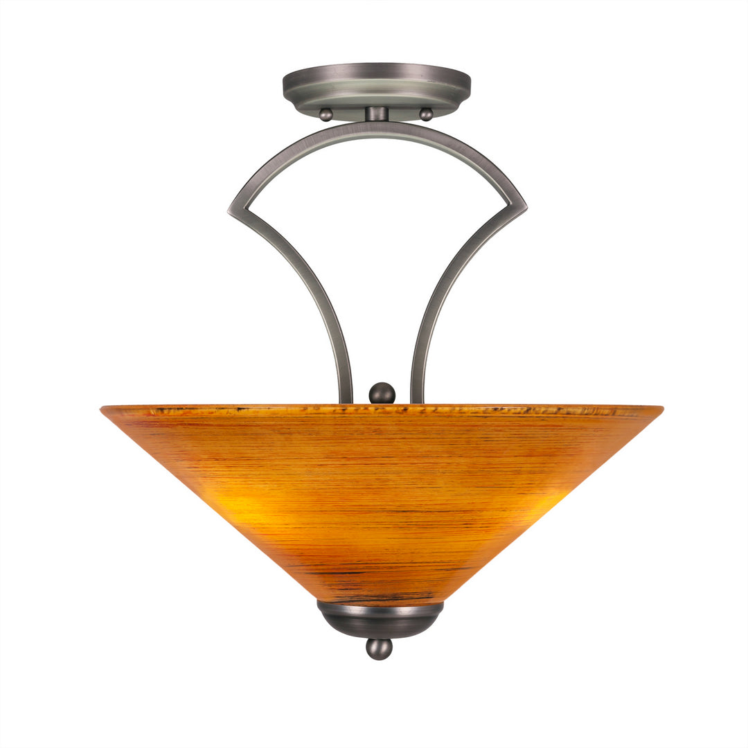 Toltec Any 565-gp-414 Ceiling Light - Graphite
