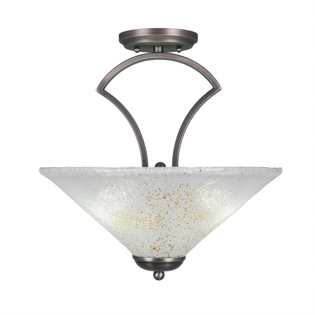 Toltec Zilo 565-gp-714 Ceiling Light - Graphite