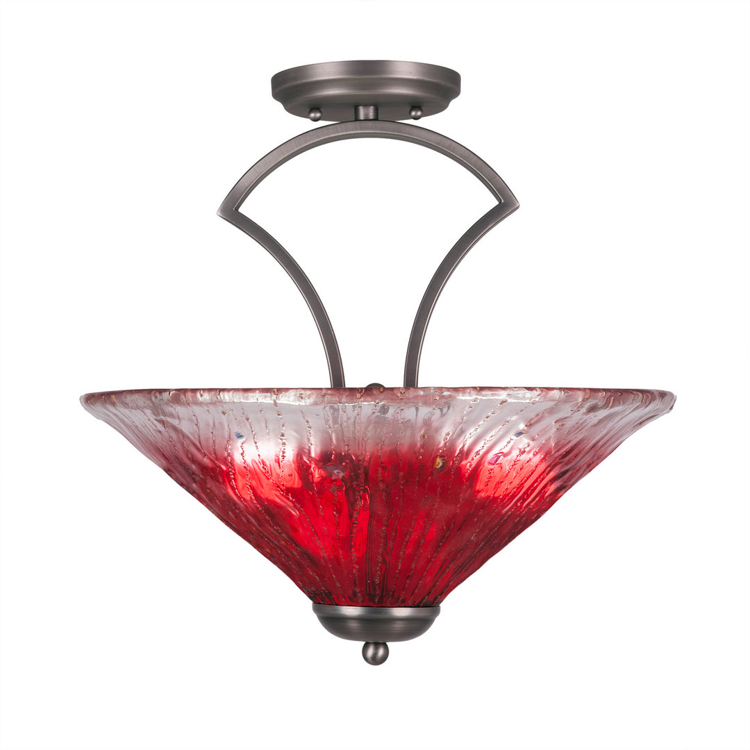 Toltec Zilo 565-gp-716 Ceiling Light - Graphite
