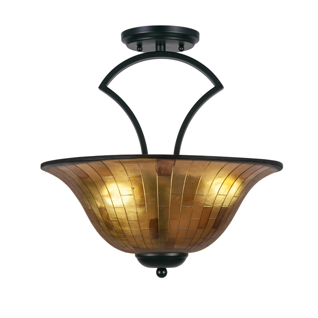Toltec Zilo 565-mb-708 Ceiling Light - Matte Black